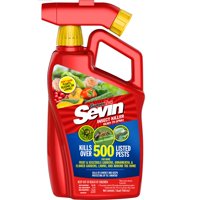 Sevin Insect Killer Ready to Use Hose End, for Lawns and Gardens; 1 Quart