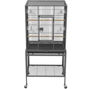 DWVO 53" Large Pet Bird Cage On Wheels Parrot Lovebird Canary Finch Conure