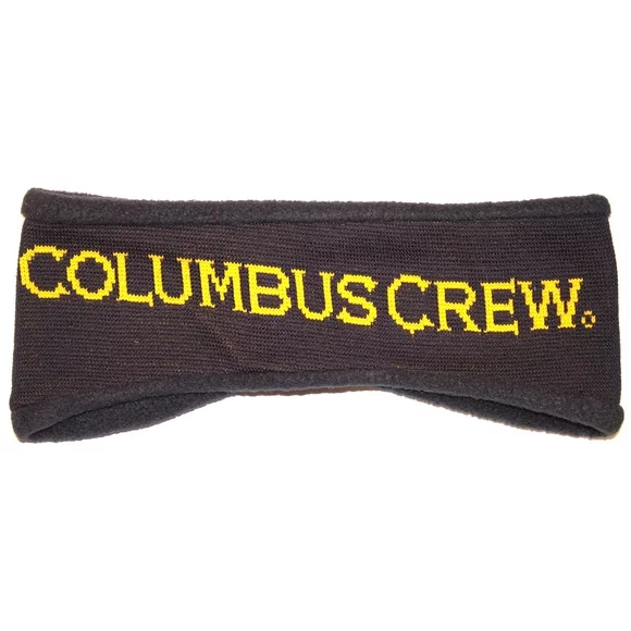MLS Licensed Columbus Crew Fleece Lined Team Name Ear Warmer Headband