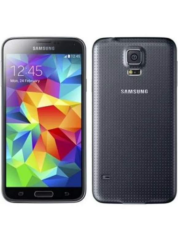Samsung Galaxy S5 SM-G900H Factory Unlocked Cellphone, International Version, Black