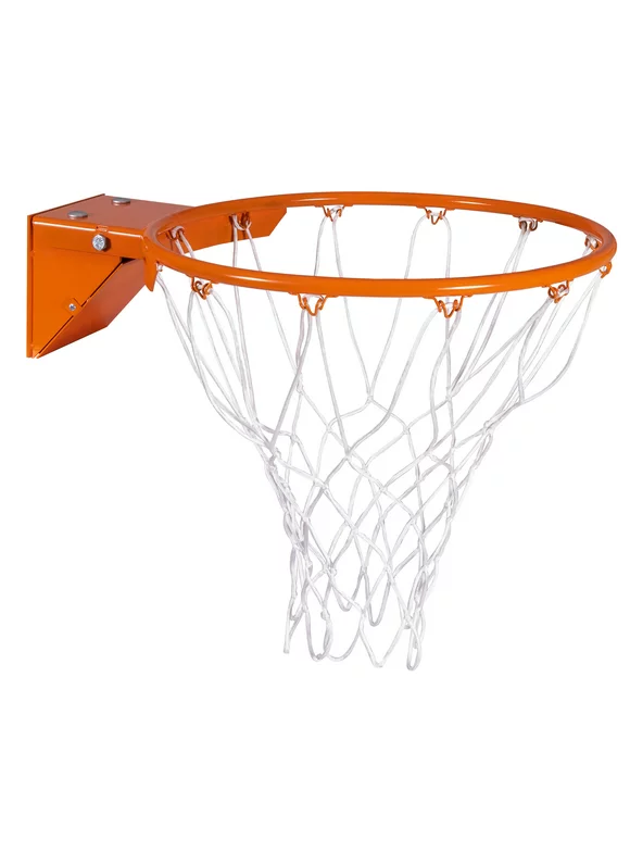 GoSports Universal Regulation 18" Steel Breakaway Basketball Rim - Use for Replacement or Garage Mount