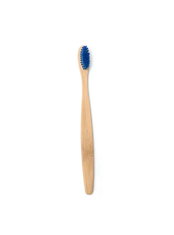 Tomshoo Natural Bamboo Toothbrush Soft Bristles Eco-Friendly Toothbrush for Men and Women
