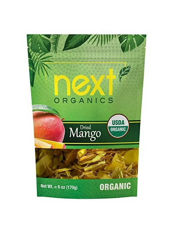 Next Organics Dried Mango, .. 6 oz Bag (Pack .. of 1) (20817582000908)