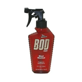 Bod Man Most Wanted Fragrance Body Spray 8.0 Oz / 236 Ml