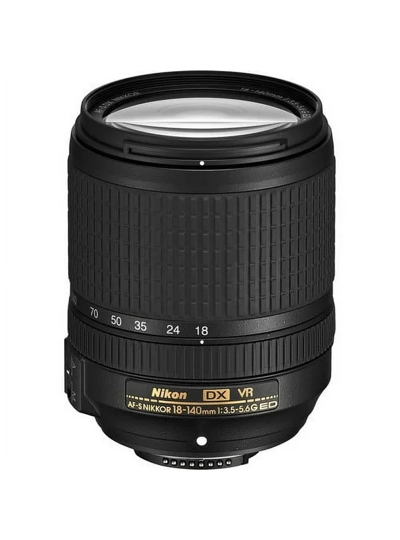 Nikon Nikkor AF-S DX 18-140mm f/3.5-5.6G ED VR Telephoto and Wide Angle Zoom Lens