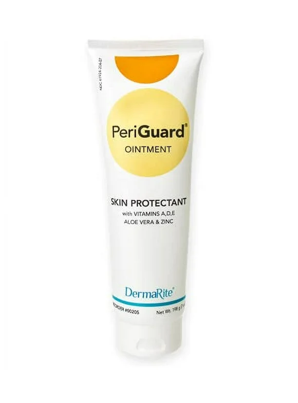 PeriGuard Skin Protectant Ointment 7 Oz | Barrier Cream with Vitamin A, D, E | Petroleum Based Moisture Barrier | Zinc Oxide Ointment | Skin Protectant Barrier Cream | Skin Rash Treatment Adult