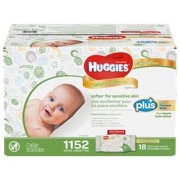 Huggies Natural Care Plus Baby Wipes 1,152-count
