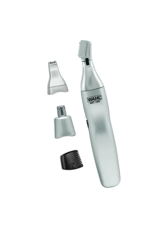 Wahl Clipper - Ear, Nose & Brow 3-in-1 Personal Trimmer. Wet/Dry for Fast, Easy, Precise and Hygienic Grooming! Model 5545-400