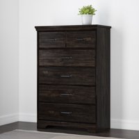 South Shore Versa 5-Drawer Chest, Rubbed Black