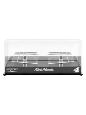 Kevin Harvick Fanatics Authentic #4 Stewart-Haas Racing 2 Car 1/24 Scale Die Cast Display Case With Platforms - No Size