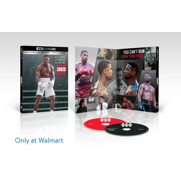 Creed III (2023) (Walmart Exclusive) (4K UHD   Blu-ray   Digital Copy)