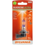 Sylvania 9005 SilverStar Ultra Halogen Headlight Bulb, Pack of 1.