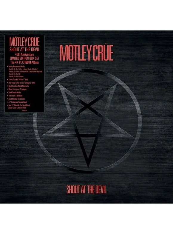 Motley Crue - Shout At The Devil (40th Anniversary Box Set) - Rock - Vinyl