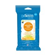 Dr. Brown's Nose and Face Wipes, 30 Count