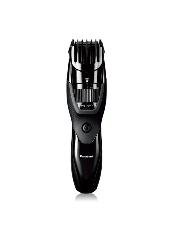 Panasonic Cordless Men's Beard Trimmer with 19 Length Settings, Washable, Rechargeable - ER-GB42-K