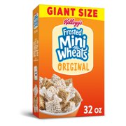 Kellogg's Frosted Mini-Wheats, Breakfast Cereal, Original, Family Pack, 32 Oz