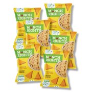Munch Rights Baked Cheddar Sour Cream Puffs, Kosher Dairy and Gluten Free Snack, No Trans Fat, 3 oz Bags (Pack of 6)