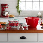 The Pioneer Woman 10-Piece Melamine Batter Bowl Set, Holiday Floral