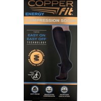 Copper Fit 2.0 Energy Compression Socks L/XL, 1 Pair, As Seen on TV
