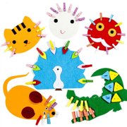 Shulemin Cartoon Sun Cat Mice Clip Training DIY Craft Math Learning Kids Educational Toy 1#