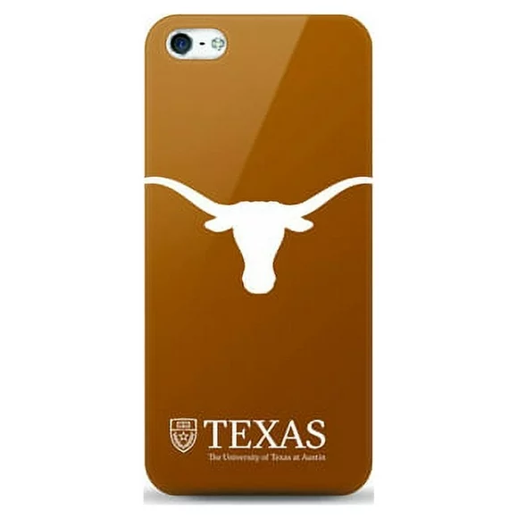 Mizco Sports NCAA Oversized Snapback TPU Case for Apple iPhone 5 / 5S / SE (Texas Long Horns)