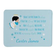 Personalized Children's Prayer Plush Blanket - Available in Pink or Blue
