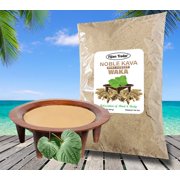 Kava Kava - 100% Noble Kava Root Powder (16 oz / WAKA) All Natural Stress Relief | Helps Body Relax to Improve Sleep | Product of FIJI