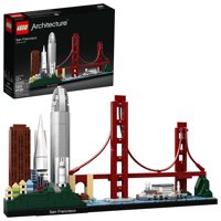 LEGO Architecture 21043 San Francisco Building Kit with iconic landmarks