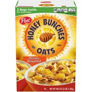 Post Honey Bunches of Oats Crunchy Roasted Cereal, 48 Oz