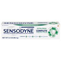 Sensodyne Complete Protection Sensitive Toothpaste, Extra Fresh - 3.4 Ounces