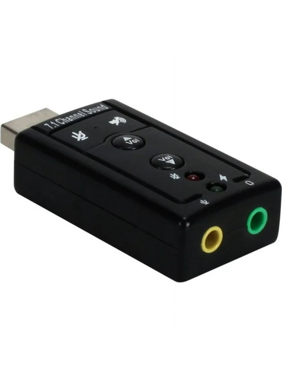 QVS USB to 2.1 Stereo Audio Adaptor