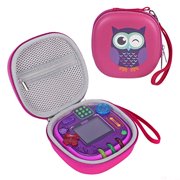 HIJIAO Protective Carrying Case for Leapfrog Rockit Twist Handheld Learning Game System,Waterproof and Impact Resistant (Purple)