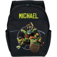 Personalized Teenage Mutant Ninja Turtles Protect Black Youth Backpack