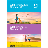 Adobe Photoshop Elements 2021 & Premiere Elements 2021 Student Teacher Edition