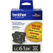 Brother LC612PKS Black Ink Cartridge