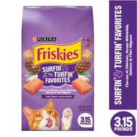 [Multiple Sizes] Friskies Dry Cat Food Surfin & Turfin Favorites