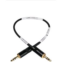 Sescom LN2MIC-TASDR100 3.5 Line to Mic 35dB Attenuation 9" DSLR Cable for DR-100, Sescom Line Out to Camera Mic Level In Cable By Brand Sescom