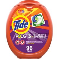 Tide Pods Spring Meadow, Laundry Detergent Pacs, 96 ct.