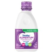Similac Alimentum Hypoallergenic Baby Formula For Food Allergies and Colic, 6 Count Ready-to-Feed, 1-Quart Bottle