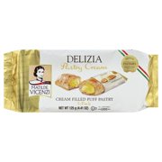 Pastry Cream Filled Puff Pastry Delizia by Vicenzi - 4.41 oz.
