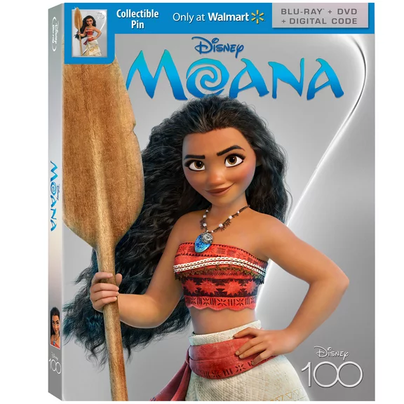 Moana - Disney100 Edition Just Deals Store Exclusive (Blu-ray   DVD   Digital Code)