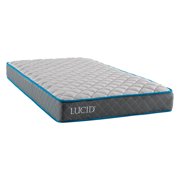 Lucid Bounder 7" Innerspring Mattress with Quilted Fabric Cover
