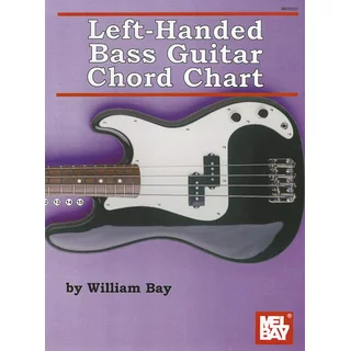 Left-Handed Bass Guitar Chord Chart (Paperback)