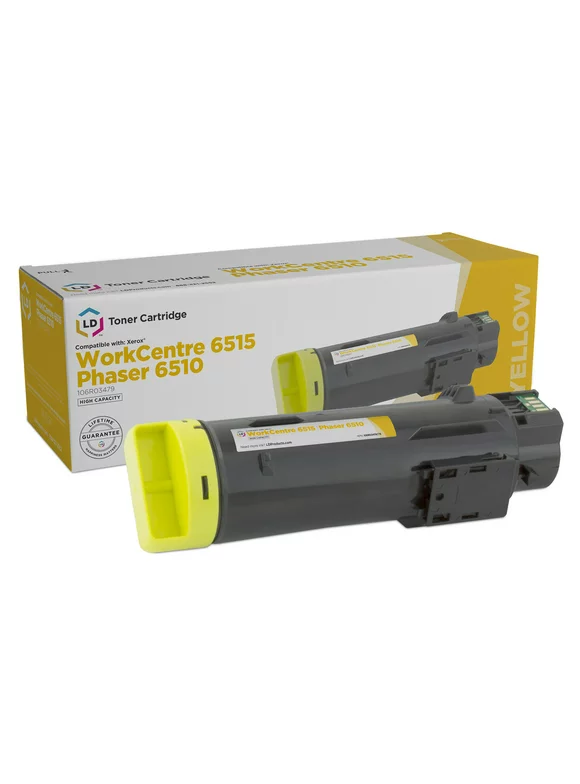 Compatible Xerox Phaser 6510, WorkCentre 6515 High Yield Yellow Toner (106R03479)