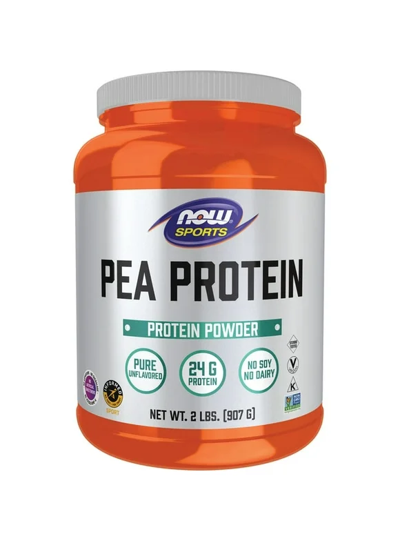 NOW Foods Pea Protein - Pure Unflavored 2 lbs Pwdr