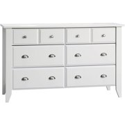 Child Craft Relaxed Traditional Double Dresser, White