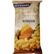 Barbara's Baked Original Cheese Puffs, 5.5 oz (Pack of 12)