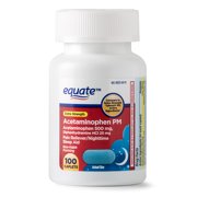 Equate Extra Strength Acetaminophen PM Caplets, 500 mg, 100 Ct