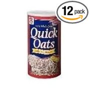 12 PACKS : Ralston Foods Old Fashioned Oats Cereal, 42 Ounce .