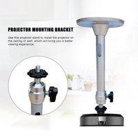 Dettelin Ceiling Projector Mount Bracket Height Adjustable Rotation Projector Mount for Home Office